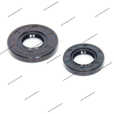 Комплект сальников для бензопилы Китай 45-52 см3 размер(15x28x5); (15x35x5)