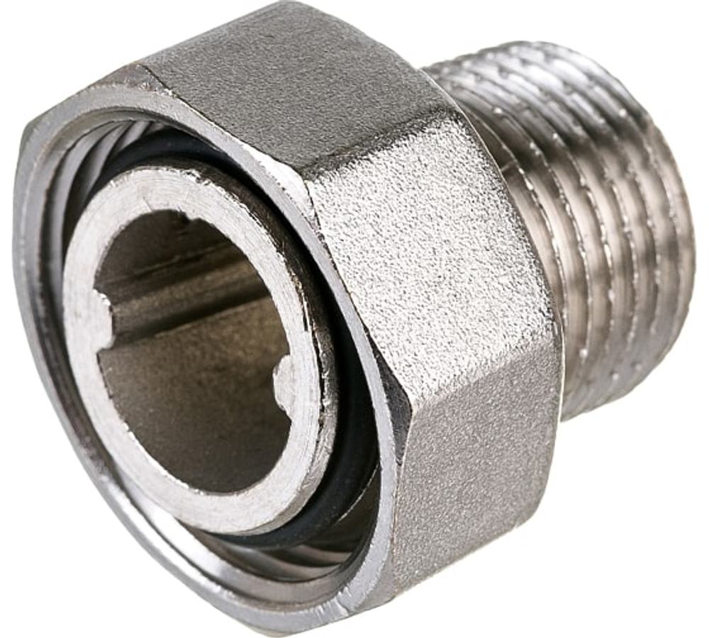 Сгон 1/2"Н с Н.Г. 3/4" и конус. прокл. VALTEC
