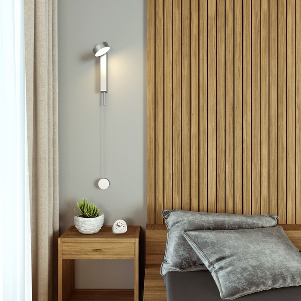 Бра Elektrostandard 40112/LED серебро