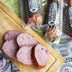 Колбаса рыбная из сома и минтая «Морская»/ 250 гр