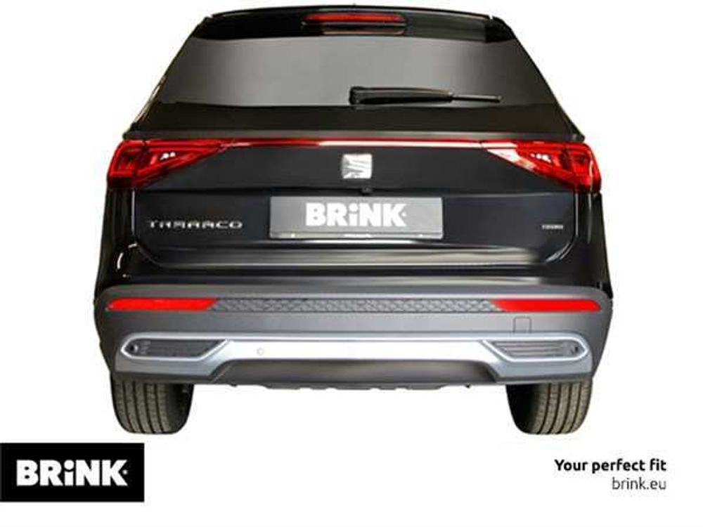 Фаркоп Brink (Thule) 666100 для Volkswagen Tiguan 2017-, Audi Q3 2011-2018, Seat Ateca 2016-(паспорт и сертификат в комплекте)(без электрики)
