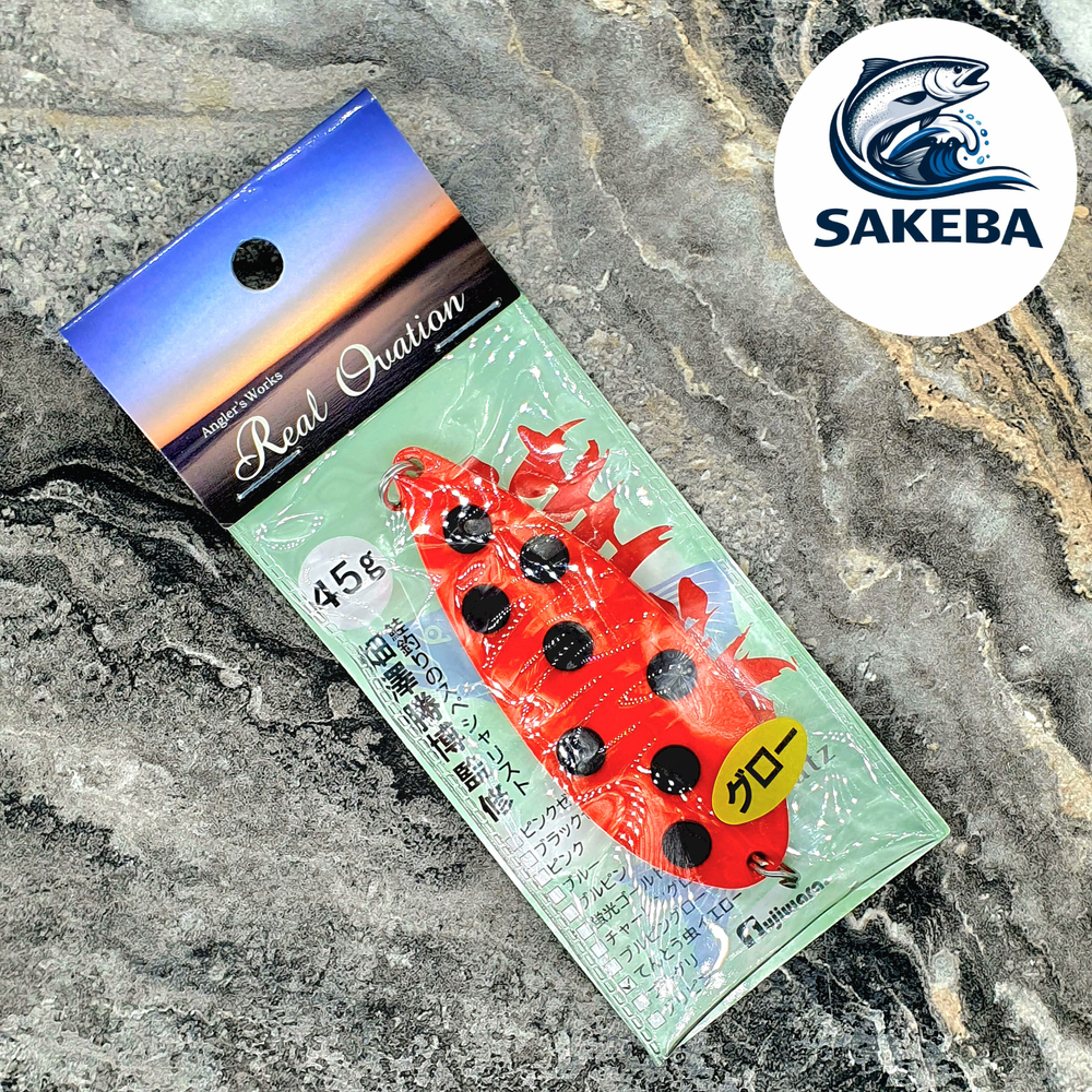 Блесна FUJIWARA SAKEKATZ 45g LADY BUG YELLOW