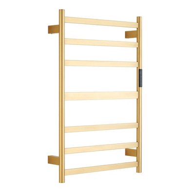 Полотенцесушитель электрический RAGLO R350.06.03 настенный сенсорный с терморегулятором, сатин золотой