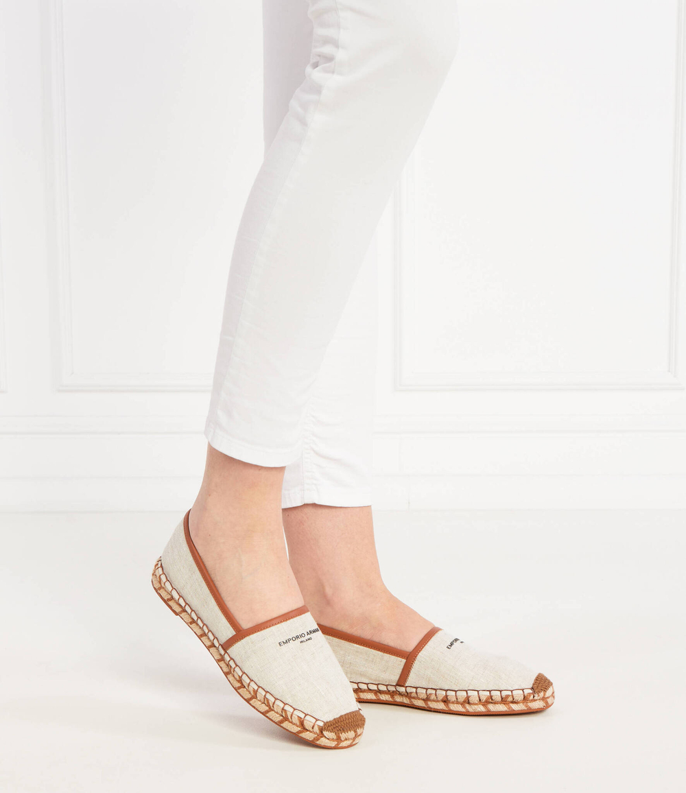 Эспадрильи Emporio Armani - бежевый(X3S033 XR136)