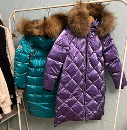 Детское пальто на пуху Moncler Coat