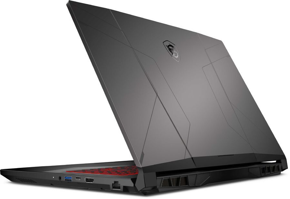 Ноутбук MSI Pulse GL76 11UCK-491XRU (9S7-17L222-491) Core i5 11400H 8Gb SSD256Gb NVIDIA GeForce RTX 3050 4Gb 17.3" IPS FHD (1920x1080) WiFi BT Cam Free DOS grey