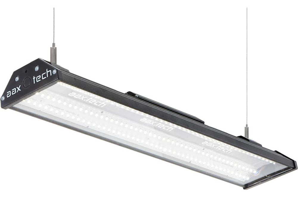 Светильник LED ДСП САПФИР AAX412 38W-4450Lm 5000К IP65 на тросовом подвесе 485х87х47,5мм VS