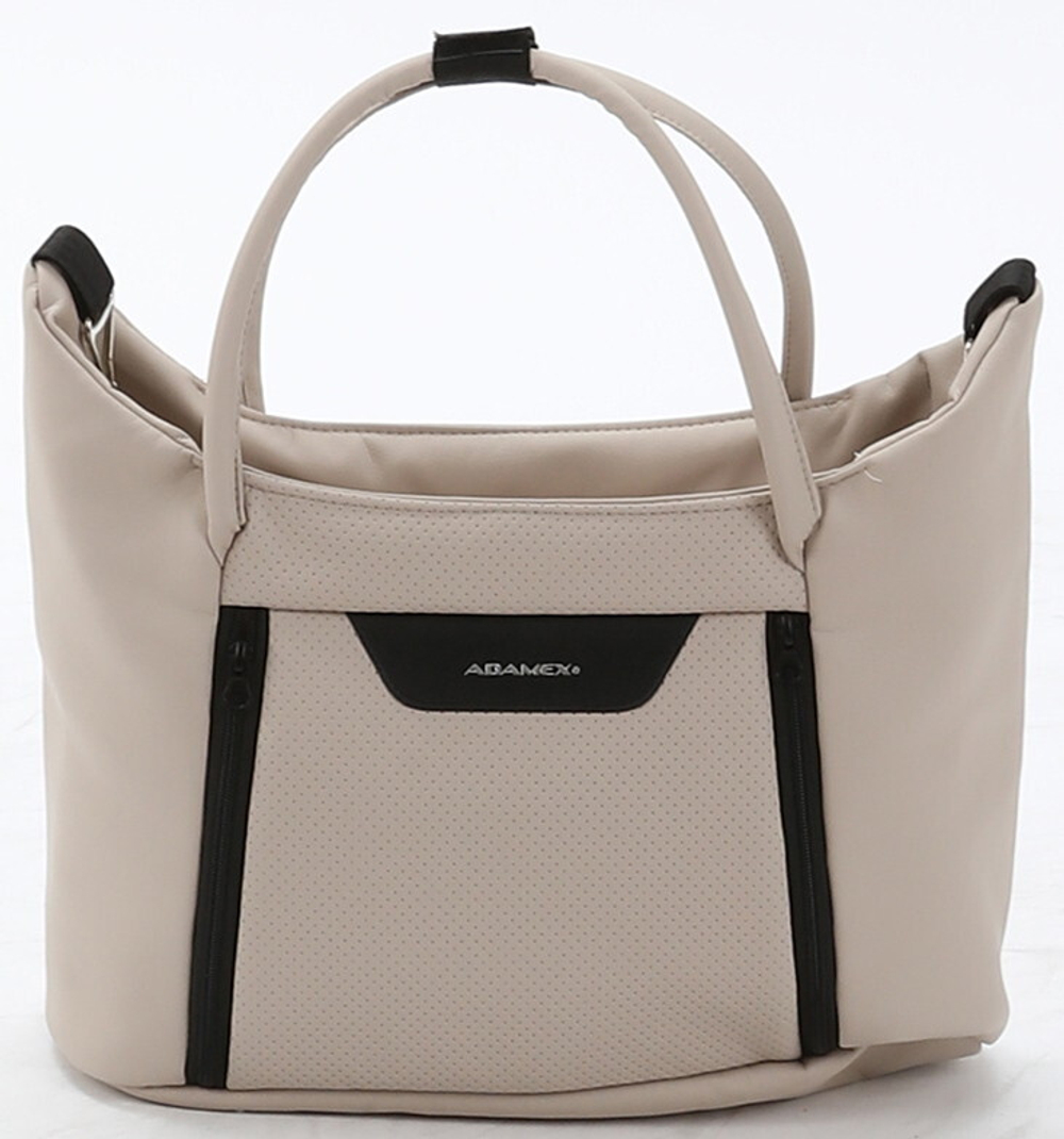 Детская коляска Adamex Zico Deluxe 2 в 1 Z-SA07 СВ.БЕЖ.КОЖА