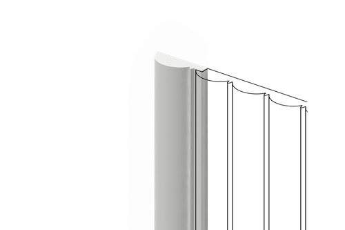 Финишный молдинг LF137A NP