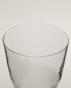 Zara Home стакан из стекла, цвет прозрачный, 12.9 см