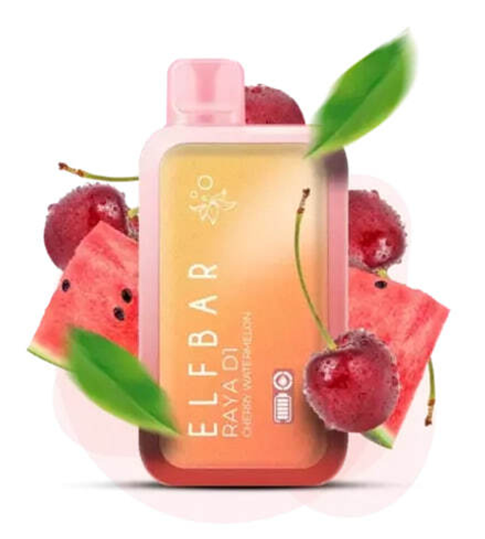 ELF BAR RAYA D1 - Cherry Watermelon (5% nic)