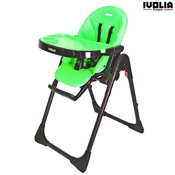 Стульчик для кормления Ivolia HOPE 01 2 колеса green трансформер