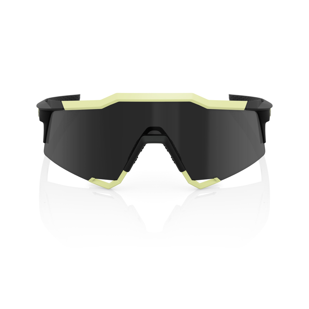 Спортивные очки с диоптриями 100% Speedcraft / Soft Tact Glow / Black Mirror Lens OS