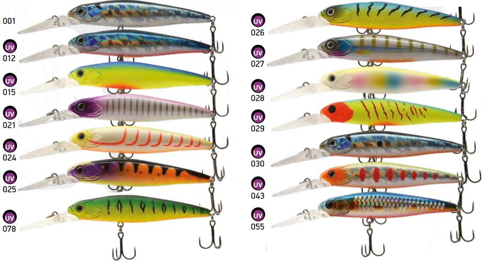 Воблер для рыбалки LureMax SAMURAI