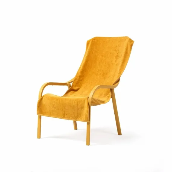 Уличное кресло Net Lounge горчичное