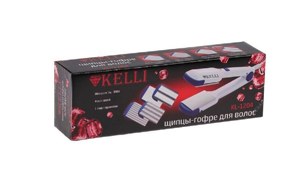 Щипцы-гофре KELLI KL-1204