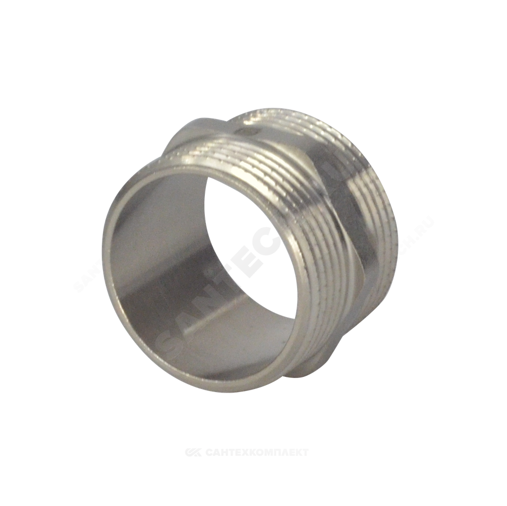 Ниппель латунь никель Ду 20 (3/4") НР SantechSystems