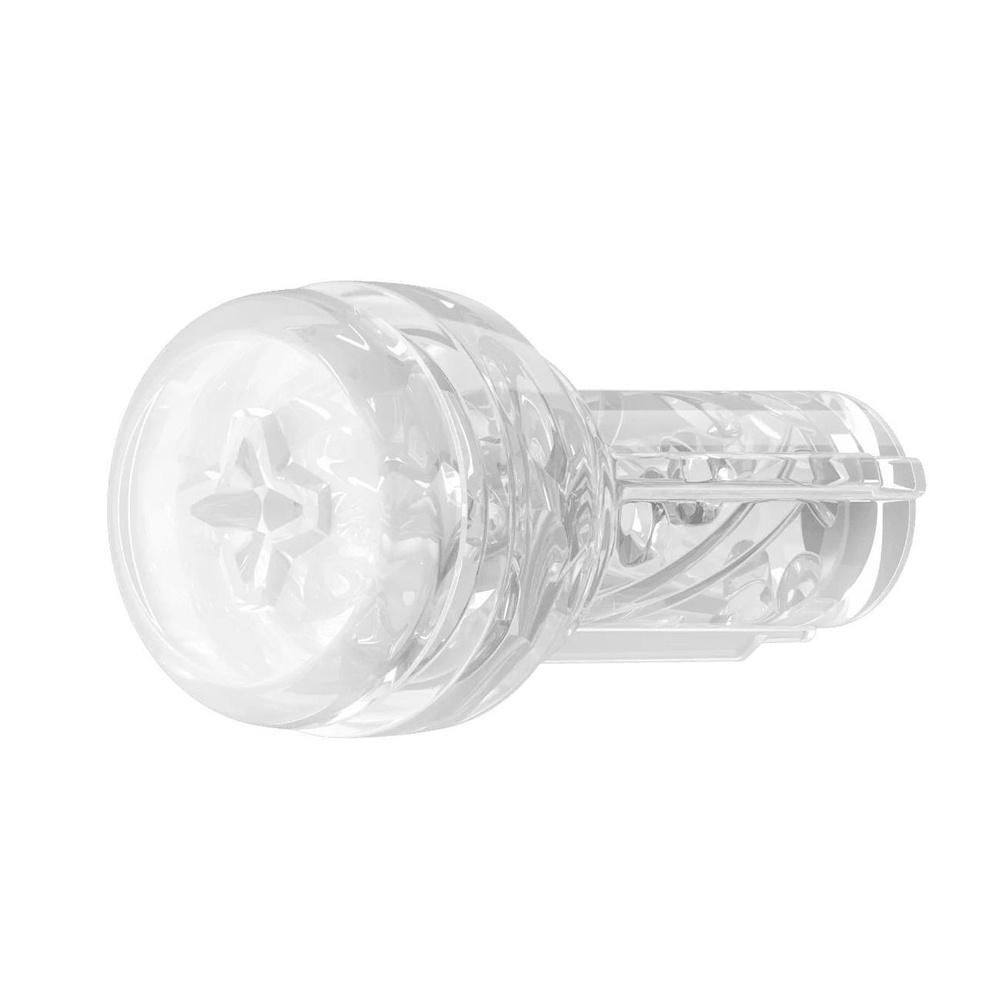 Мастурбатор Feel Pocket Stroker Crystal (Цвет: серебристый)