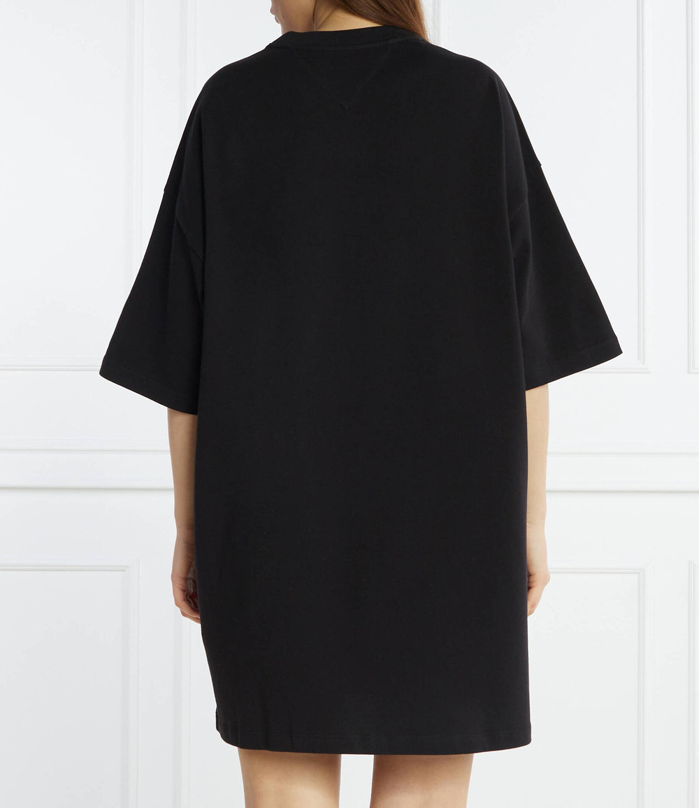 Платье BADGE TEE Tommy Jeans - черный(DW0DW18145)