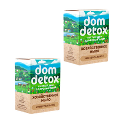 Мыло хозяйственное универсальное Domdetox | Дом Природы
