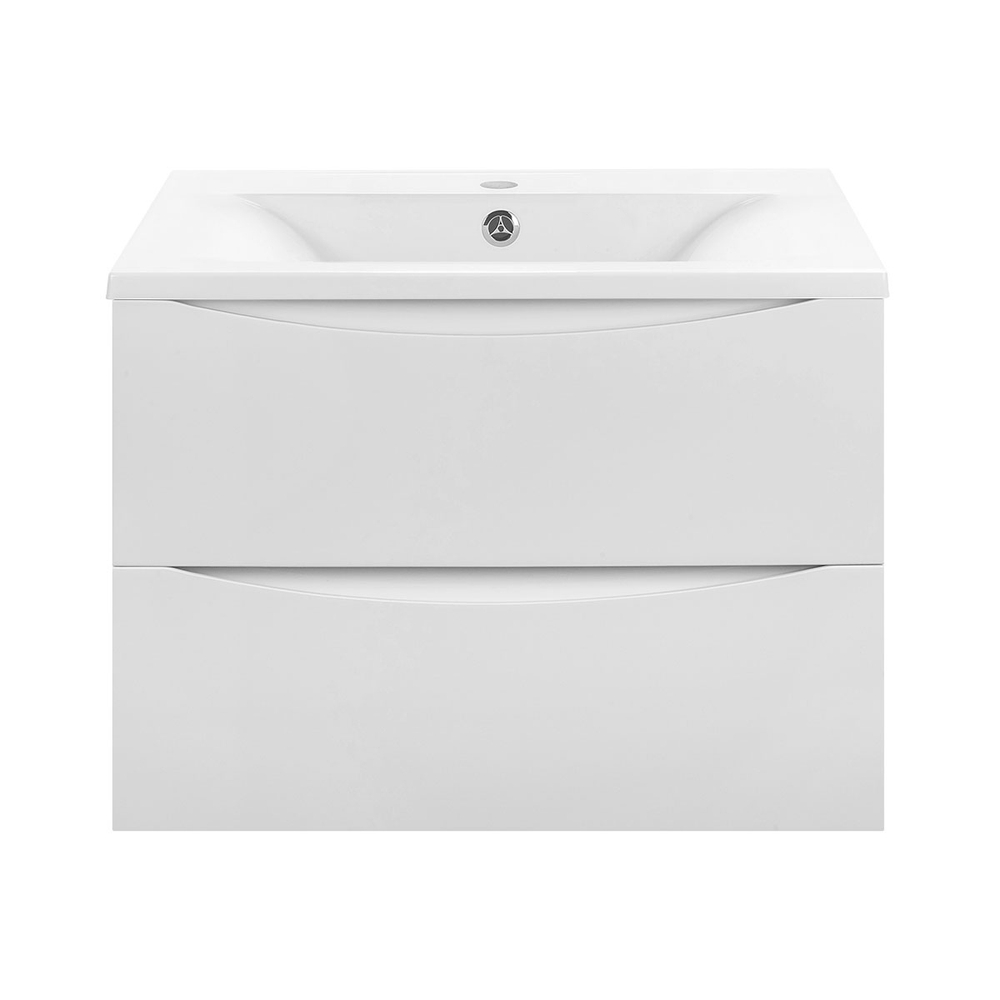 База под раковину Mia 600 подвесная, 2 выкатных ящика soft close, G.White