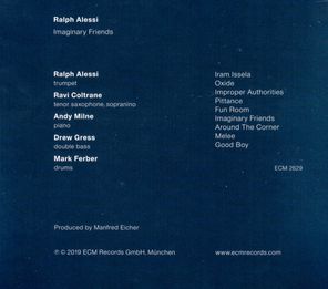 Ralph Alessi, Ravi Coltrane, Andy Milne, Drew Gress, Mark Ferber / Imaginary Friends (CD)