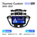 Teyes CC2 Plus 9"для Ford Tourneo Custom 2012-2021