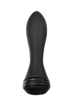 Черная надувная анальная вибровтулка Phoenix - 13,5 см.