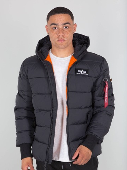Куртка утепленная мужская ALPHA INDUSTRIES Hooded Puffer Alpha FD