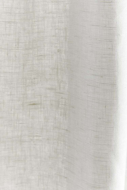 ZARA HOME ШТОРА ИЗ ПОСТИРАННОГО ЛЬНА, БЕЛЫЙ