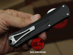 Heretic Knives Manticore-E D/E - черная рук, светлый клинок RK/Н95