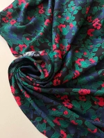 Ткань для рукоделия штапель для шитья 3 м плательная вискоза