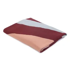 Плед из хлопка с рисунком tulip field из коллекции terra, 130х180 см