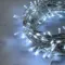 Светодиодная гирлянда 20 м., 200 холодных белых LED ламп, 24V., прозрачный силиконовый провод, IP65, Beauty Led (EST200-10-1W)