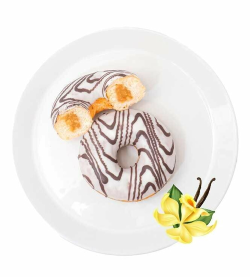 Донат глаз."Ваниль" с нач. Сгущ.молоко 68г/12шт.