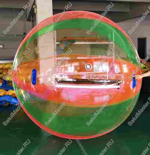 Водный шар ПВХ «Розово-зеленый», 2*2*2 м