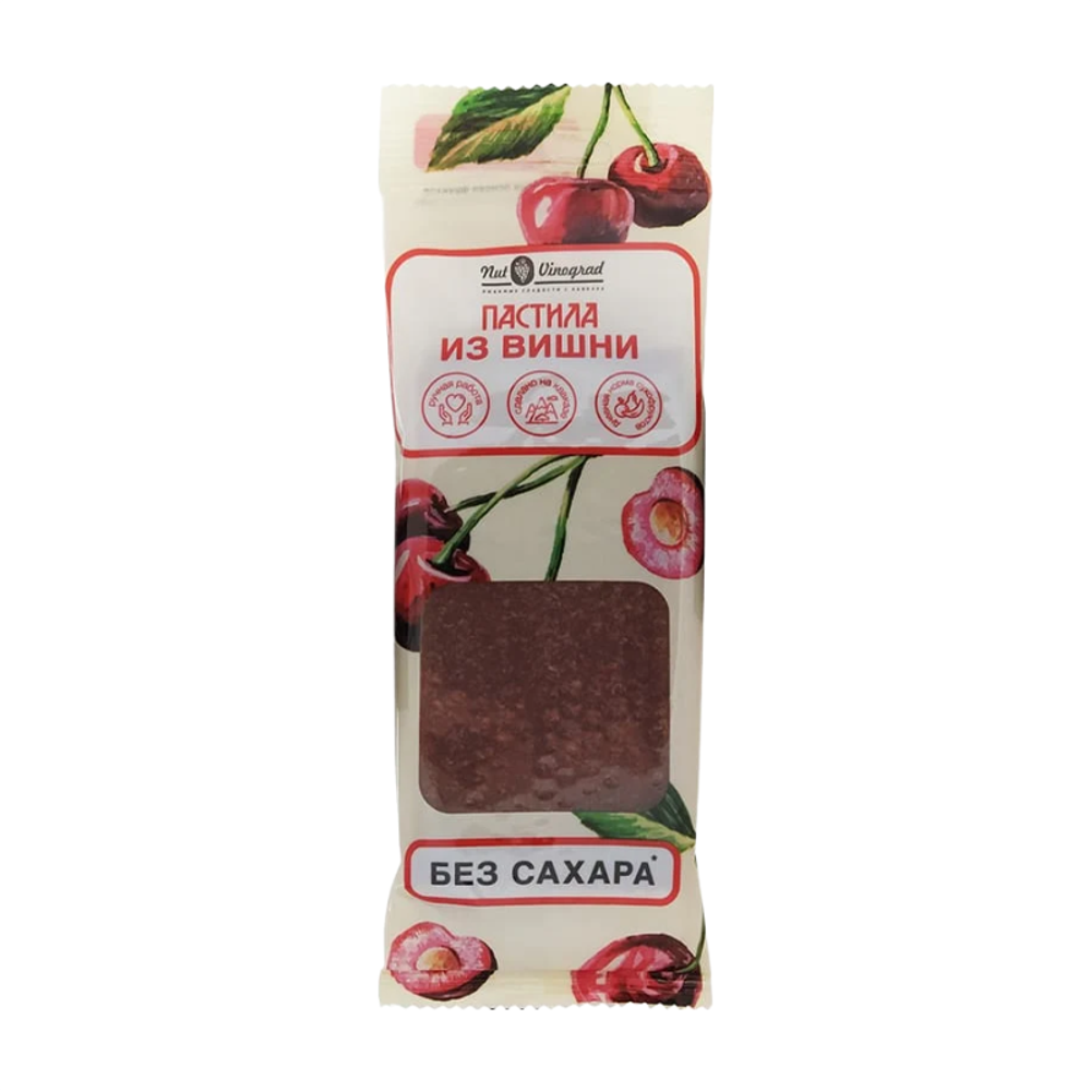 Пастила Фруктовая Вишня Без Сахара 80гр (Nut Vinograd)