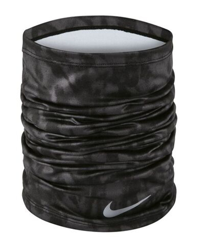 Теннисная бандана Nike Dri-Fit Neck Wrap - black/grey/silver