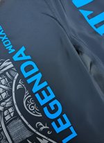 Шорты спортивные тренировочные LEGENDA Рать2 синий / черные