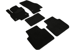 Ворсовые коврики LUX для Volkswagen Tiguan III L Pro 2024-н.в. Seintex.318391