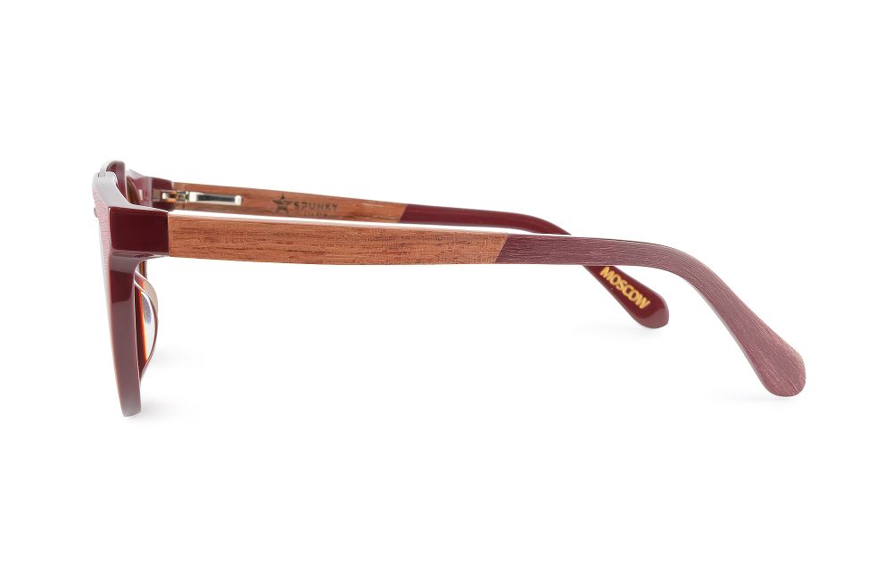 Очки солнцезащитные Spunky Gypsy 6 Red Wood / Dark brown lens