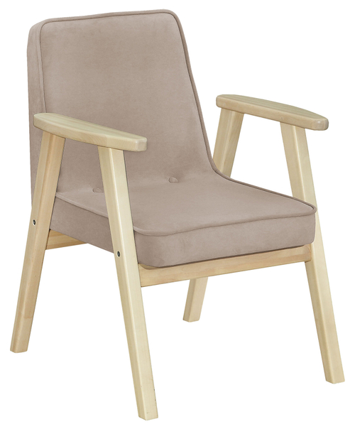 Кресло для отдыха Ретро 3кат CATANIA  COCOA 1 Вариант  Бесцветный (Лак) Элегия