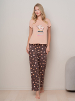 Домашняя пижама Indefini (Арт. 4254TBC)