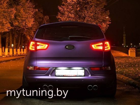 Спойлер JSW для Kia Sportage III