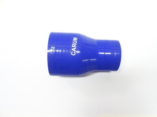 Патрубок силикон прямой с переходом d 50/70, L 95 мм, 4 нити, стенка 5 мм (CARUM)