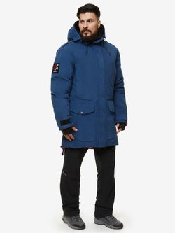 Куртка мужская пуховая BASK PUTORANA V4 деним