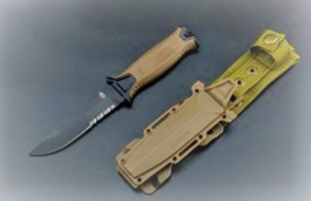 Нож туристический с фиксированным клинком Asila GB1 песочный