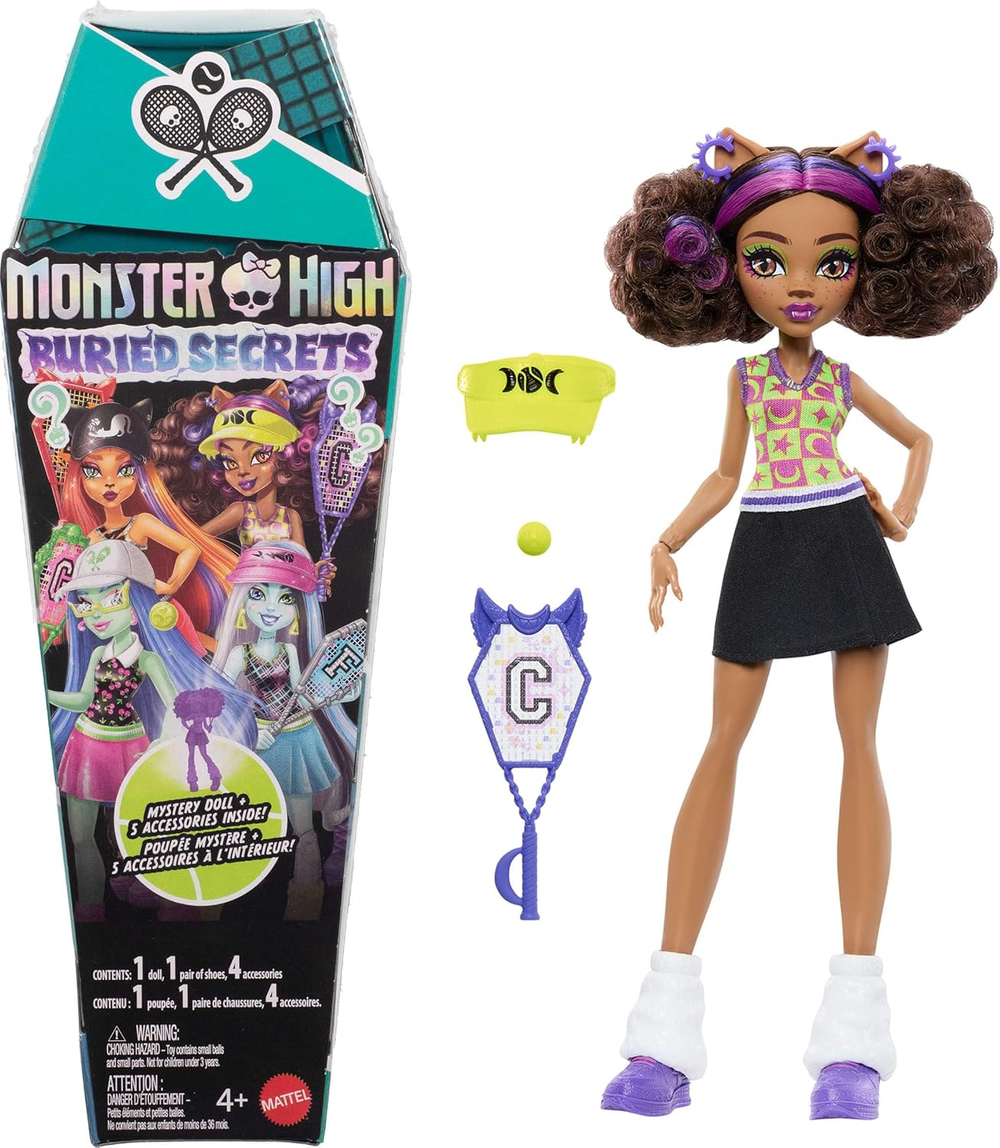 Кукла-сюрприз Monster high Buried secrets Tennis