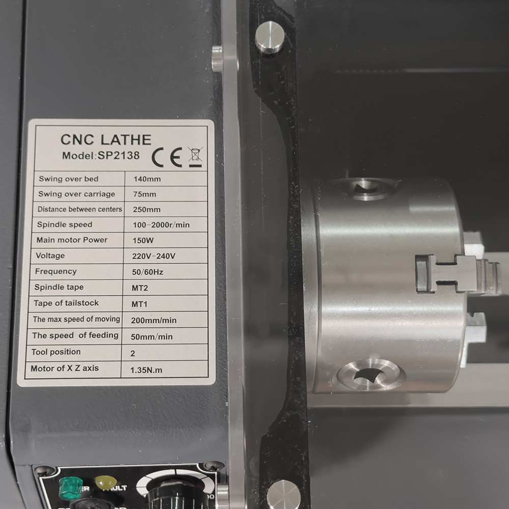 VISPROM SP2138 Токарный станок с ЧПУ с горизонтальной станиной