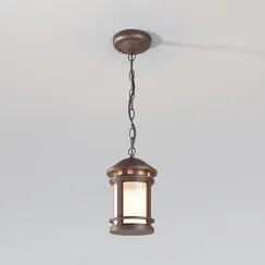 Подвесной светильник Саламанка / Salamanca E27х1 60Вт IP 44 Outdoor o031pl-01br